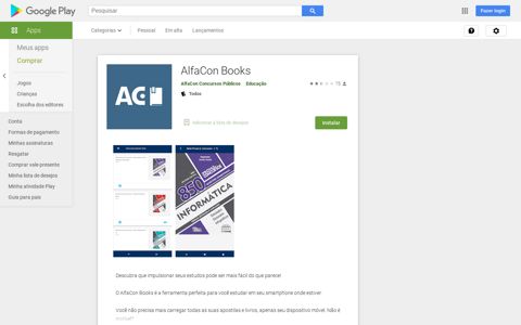 AlfaCon Books – Apps no Google Play