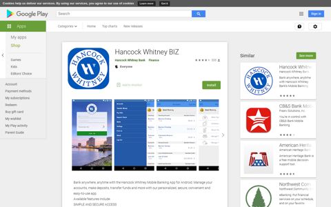 Hancock Whitney BIZ - Apps on Google Play