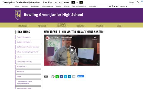 New Ident-A-Kid Visitor Management System - Bowling Green ...
