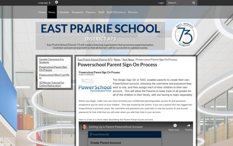 Powerschool Parent Sign On Process - East Prairie School ...