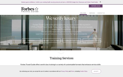 Forbes Travel Guide Partner Services