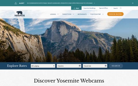 Yosemite Webcams | Yosemite National Park Webcams