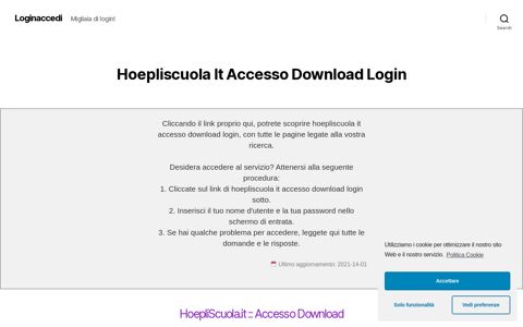 ▷ Hoepliscuola It Accesso Download Login - Loginaccedi