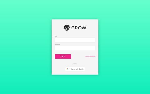 Sign In - gogrow