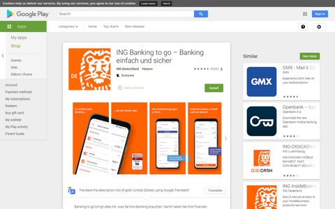 ING Banking to go – Banking einfach und sicher - Apps on ...