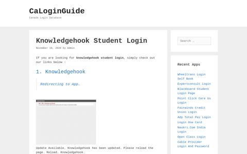 Knowledgehook Student Login - CaLoginGuide