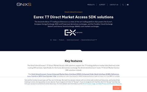 Eurex T7 Trading (ETI) and Market Data (EMDI, EOBI, RDI ...