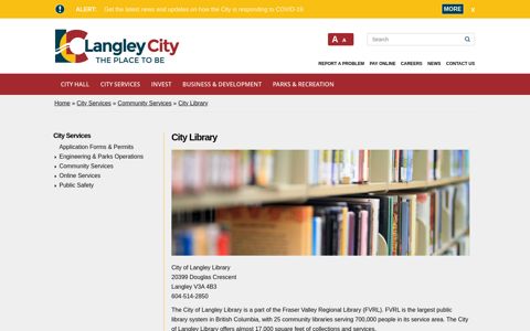 City Library | City of Langley
