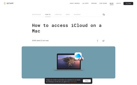 How to Access Your iCloud Drive on a Mac - Setapp