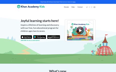 Free, fun educational app for young kids | Khan Academy Kids