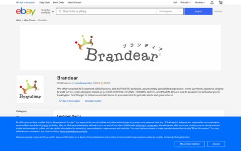 Brandear | eBay Stores