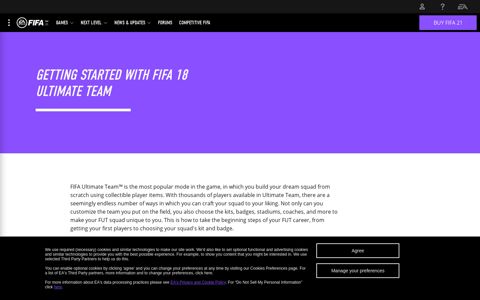Getting Started with FIFA 18 Ultimate Team - EA Sports