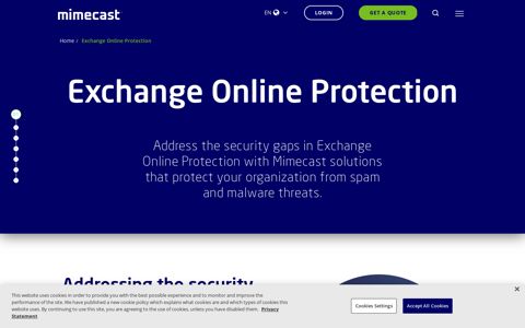 Exchange Online Protection | Mimecast