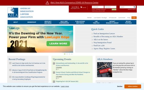 American Immigration Lawyers Association: AILA