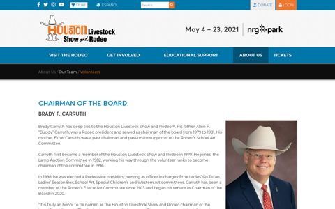 Volunteers - Houston Livestock Show and Rodeo
