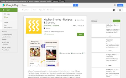 Kitchen Stories - Recipes & Cooking - Apps on Google Play