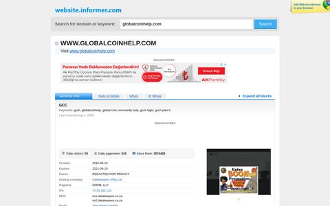 globalcoinhelp.com at Website Informer. GCC. Visit ...