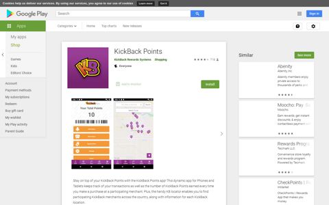 KickBack Points - Apps on Google Play