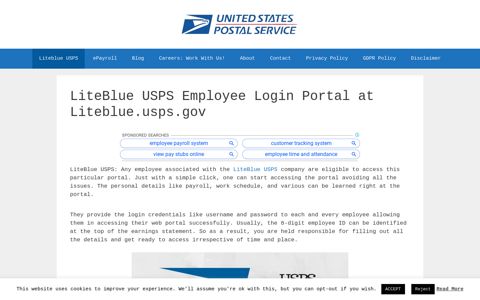 LiteBlue USPS Employee Login Portal at【LiteBlue.USPS.gov】
