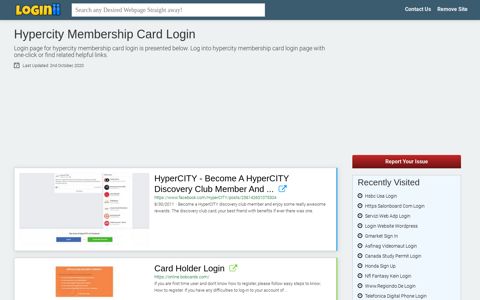 Hypercity Membership Card Login - Loginii.com