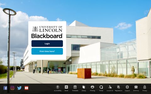 Blackboard - University of Lincoln