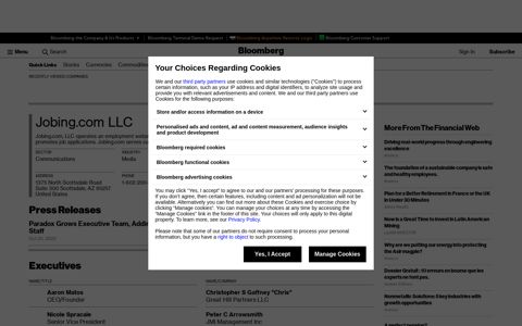 Jobing.com LLC - Company Profile and News - Bloomberg ...