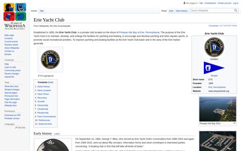Erie Yacht Club - Wikipedia