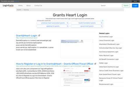 Grants Heart Login - LoginFacts