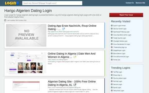 Harigo Algerien Dating Login - Loginii.com