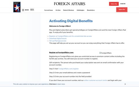 Activating Digital Benefits | Foreign Affairs