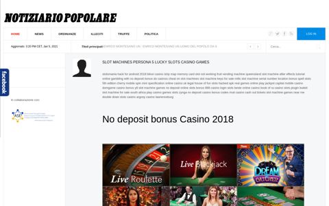 Slot machines persona 5 lucky slots casino games - Notiziario ...