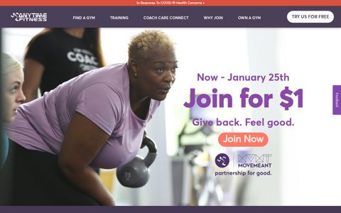 Anytime Fitness - Training | Let's Make Healthy Happen
