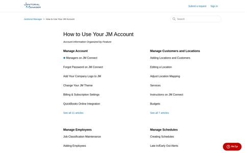 How to Use Your JM Account – Janitorial Manager