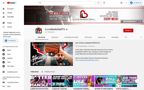 ILoveBasketballTV - YouTube