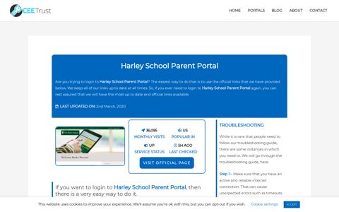 Harley School Parent Portal - Find Official Portal - CEE Trust
