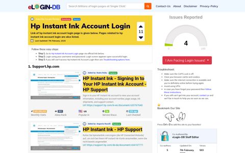 Hp Instant Ink Account Login