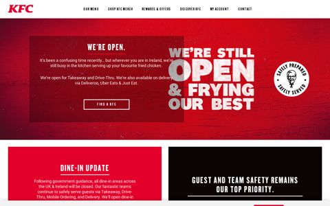 KFC • Find a Restaurant & Order KFC for Delivery Online