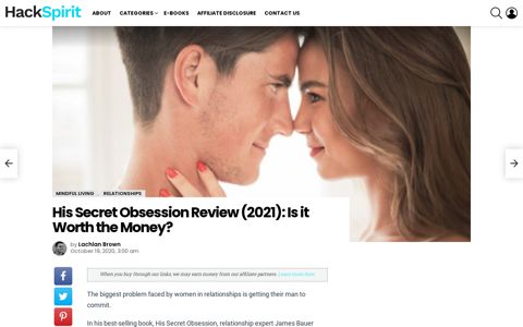 His Secret Obsession Review (2020): Is it Worth the Money?