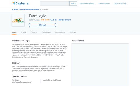 FarmLogic Reviews and Pricing - 2020 - Capterra