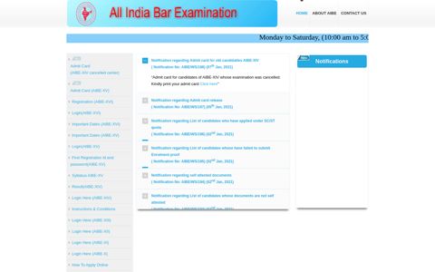Home - Home | All India Bar Examination