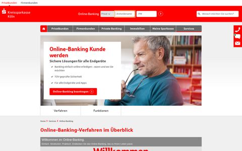 Online-Banking | Kreissparkasse Köln