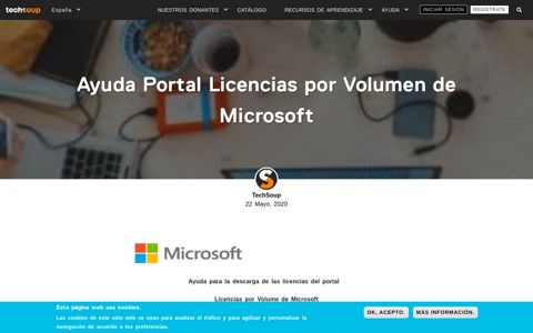 Ayuda Portal Licencias por Volumen de Microsoft | TechSoup ...