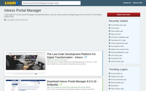 Intrexx Portal Manager - Loginii.com