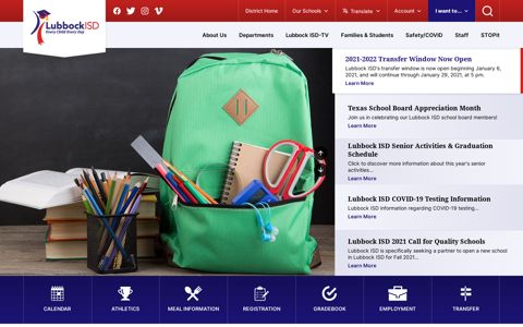 Lubbock Independent School District / Homepage
