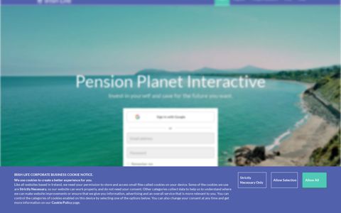Login - Pension Planet Interactive