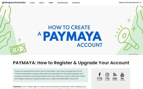 PAYMAYA: How to Register & Upgrade Your Account | The ...