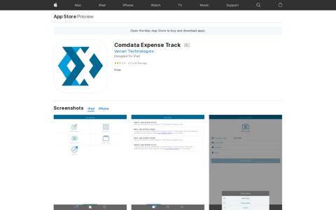 ‎Comdata Expense Track on the App Store