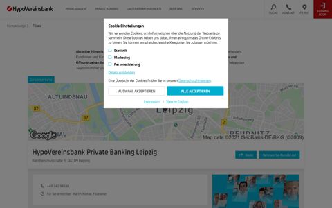 HypoVereinsbank Private Banking Leipzig