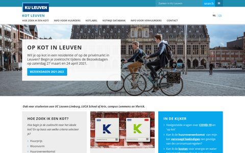 Kotwijs - op kot in Leuven – Kot Leuven
