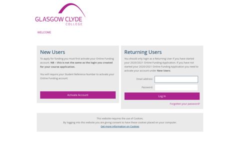 Online Application and Review System - Glasgow Clyde College